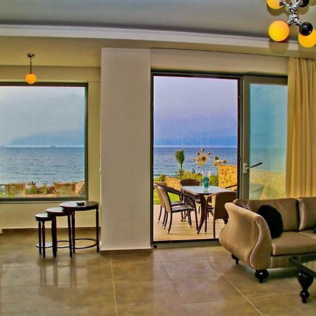 Sea View Beachfront Villa Peri Goúvai Ngoại thất bức ảnh