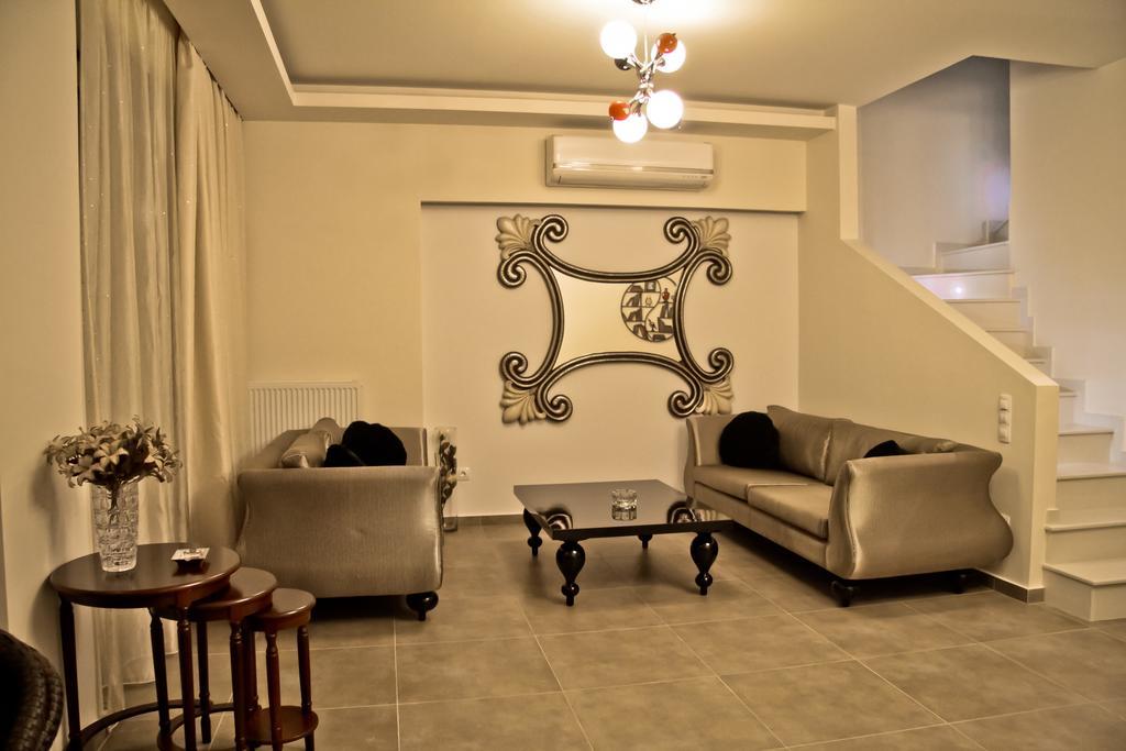 Sea View Beachfront Villa Peri Goúvai Ngoại thất bức ảnh